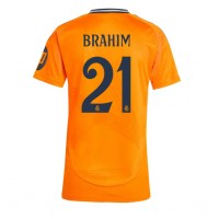 Real Madrid Brahim Diaz #21 Fußballbekleidung Auswärtstrikot Damen 2024-25 Kurzarm